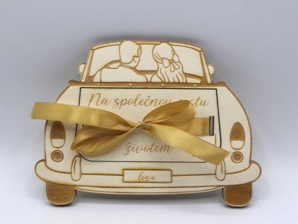 Na peníze - svatební - auto