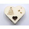 Krabička srdce malá - Budha