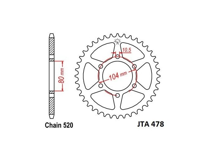 hlinikova retezova rozeta 40 zubu 520 6792d89f50d007d4e62cfb5f2eec5f73 pCrypt