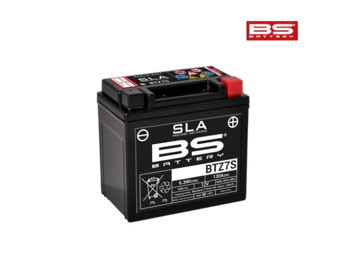 Motocyklová baterie BS-BATTERY BTZ7S (YTZ7S)