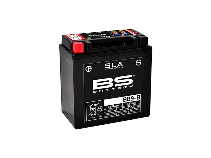 Motocyklová baterie BS-BATTERY BB9-B (YB9-B)