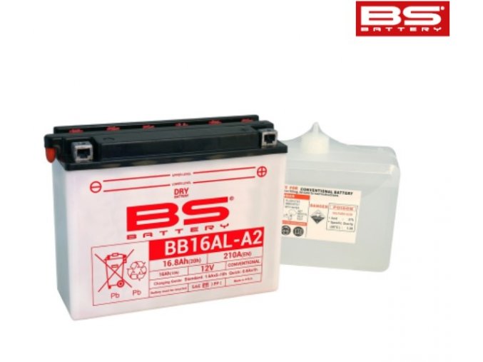 Motocyklová baterie BS-BATTERY BB16AL-A2  (YB16AL-A2 )