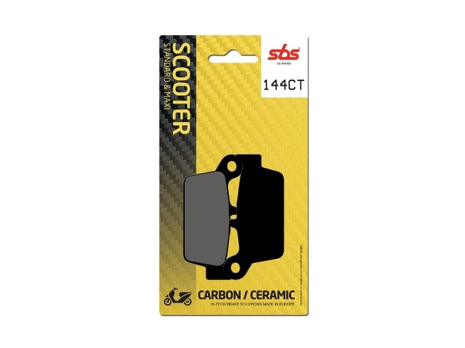 144CT brzdové destičky SBS pro skútry