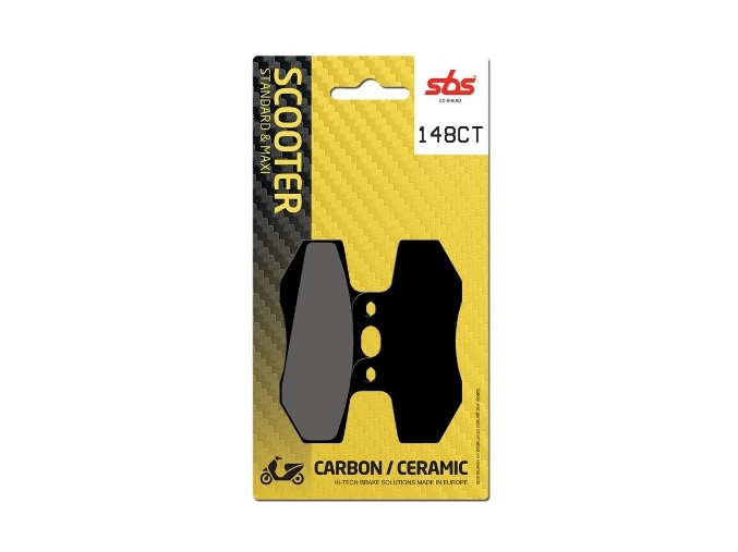 148CT brzdové destičky SBS pro skútry