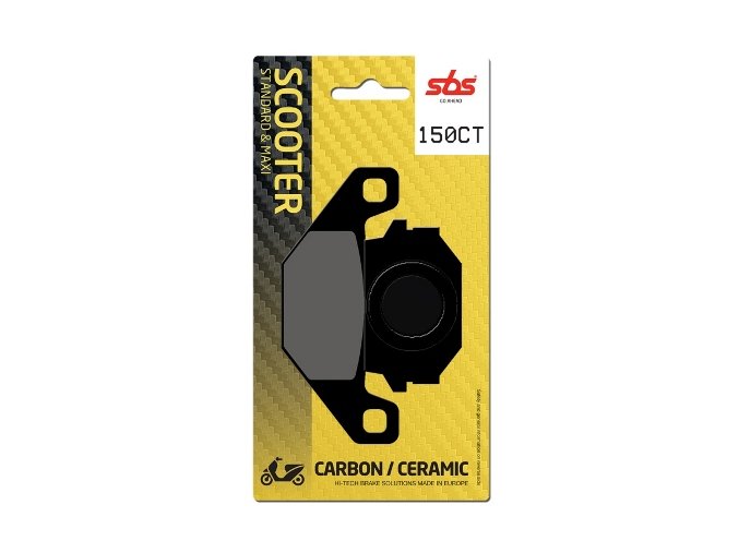 150CT brzdové destičky SBS pro skútry