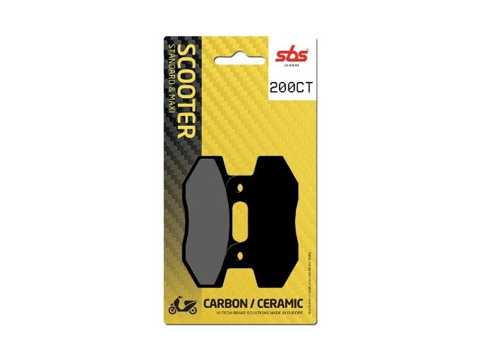 200CT brzdové destičky SBS pro skútry