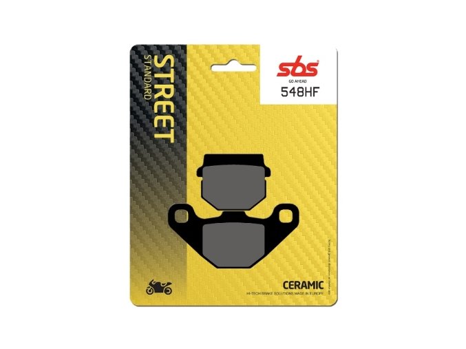 548HF keramické brzdové destičky SBS pro motocykly