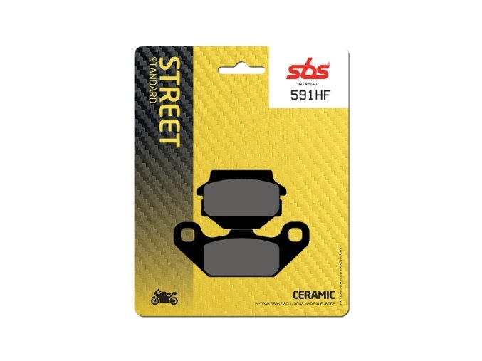 591HF keramické brzdové destičky SBS pro motocykly