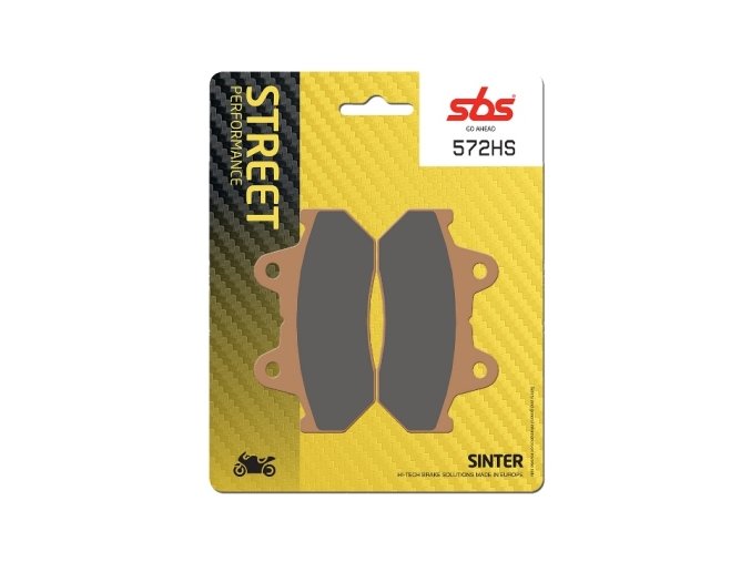 572HS sintrované brzdové destičky SBS