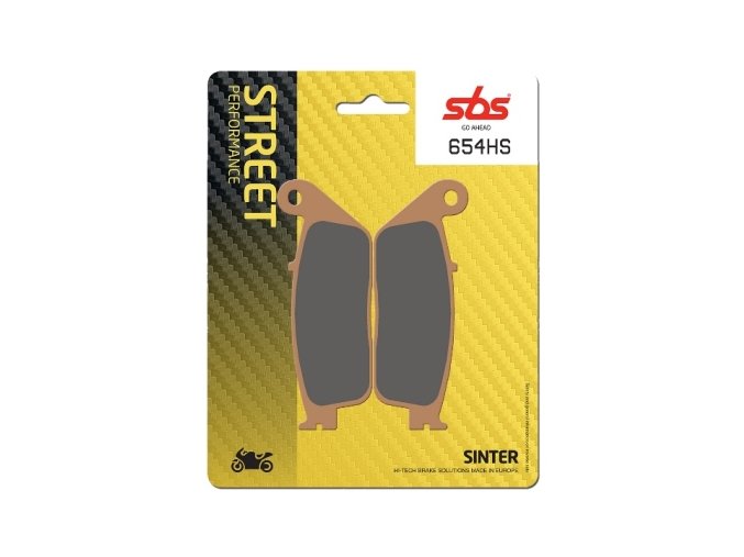 654HS sintrované brzdové destičky SBS