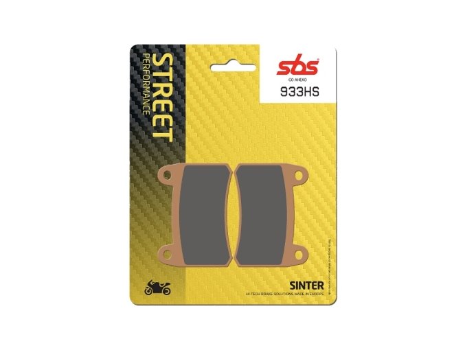 933HS sintrované brzdové destičky SBS