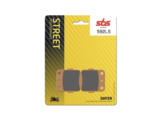 592LS sintrované brzdové destičky SBS