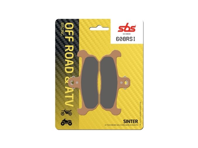 608RSI závodní brzdové destičky SBS