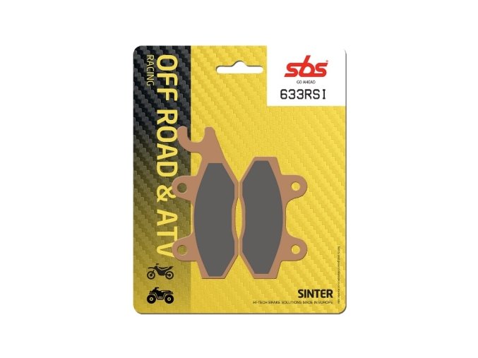 633RSI závodní brzdové destičky SBS