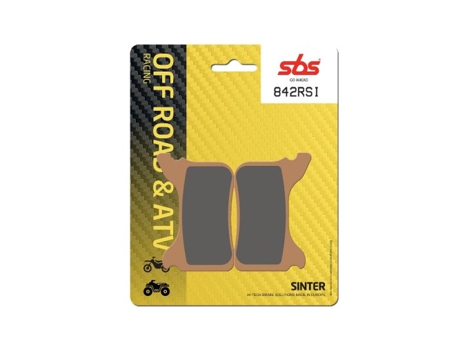 842RSI závodní brzdové destičky SBS