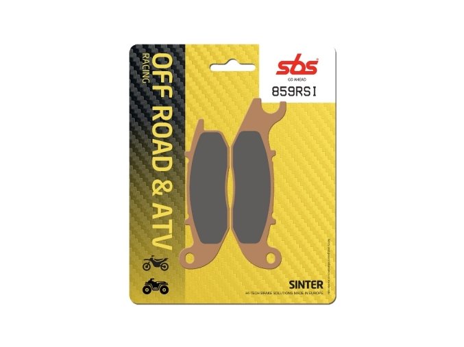 859RSI závodní brzdové destičky SBS
