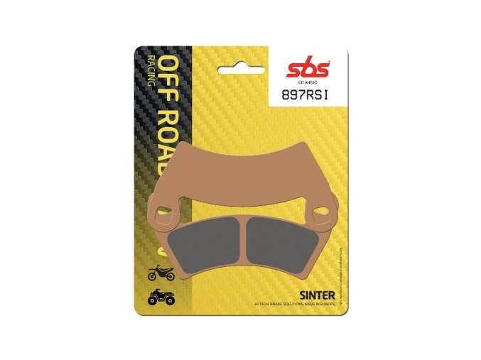 897RSI závodní brzdové destičky SBS