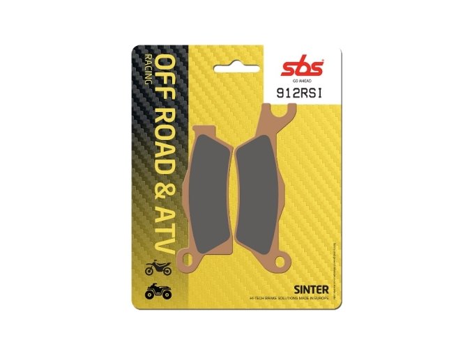 912RSI závodní brzdové destičky SBS
