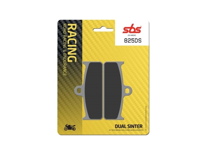 825DS Dual Sinter závodní brzdové destičky SBS