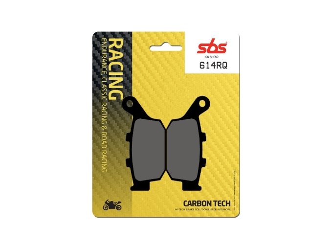 614RQ Carbon Tech závodní brzdové destičky SBS