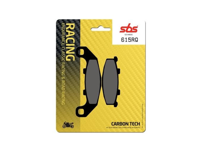 615RQ Carbon Tech závodní brzdové destičky SBS