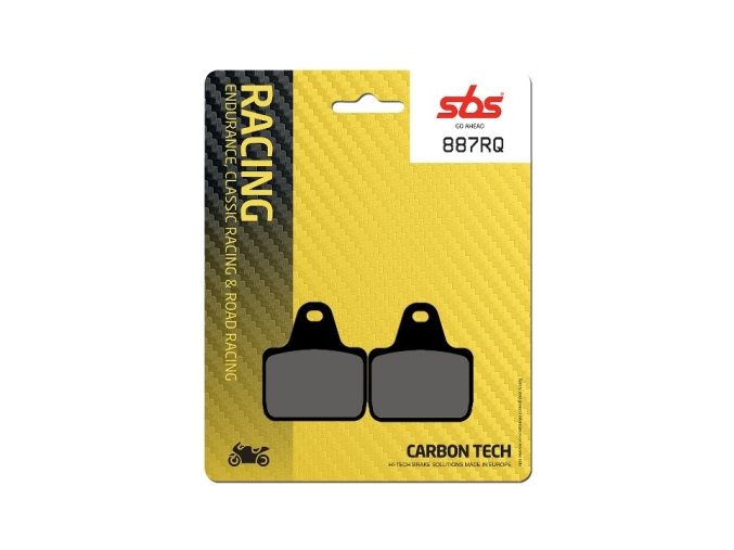887RQ Carbon Tech závodní brzdové destičky SBS