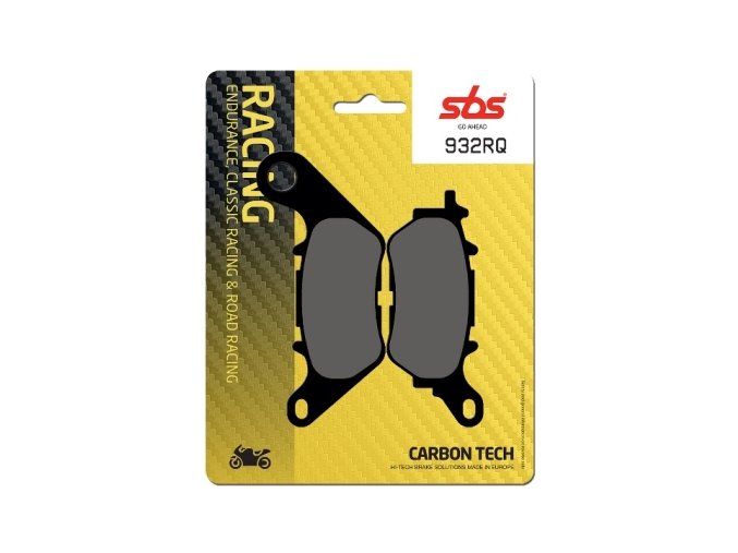 932RQ Carbon Tech závodní brzdové destičky SBS