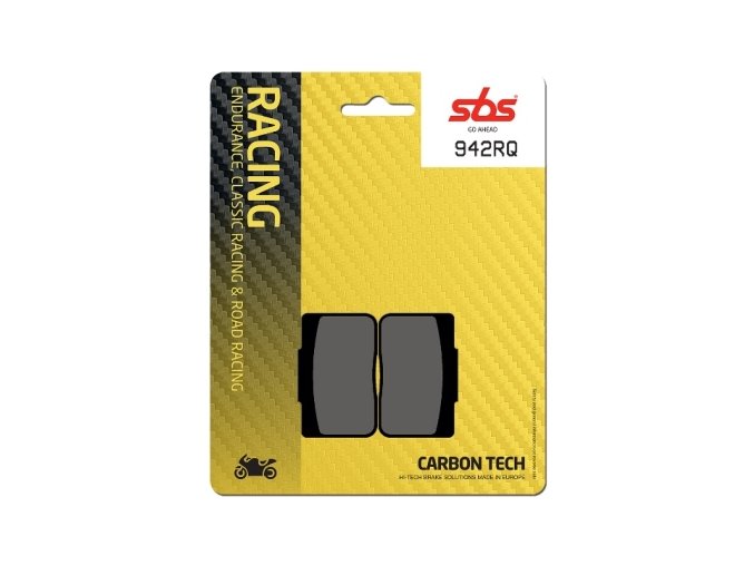942RQ Carbon Tech závodní brzdové destičky SBS