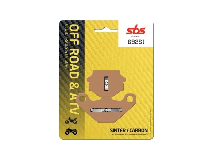 692SI sintrované off-road brzdové destičky SBS