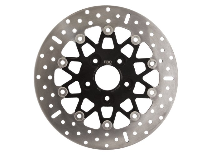 Brzdový kotouč EBC RSD015BLK černá/chrom