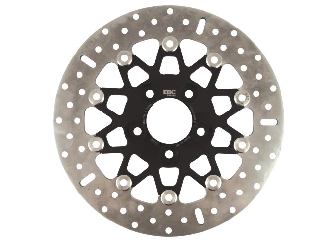 Brzdový kotouč EBC RSD016BLK černá/chrom