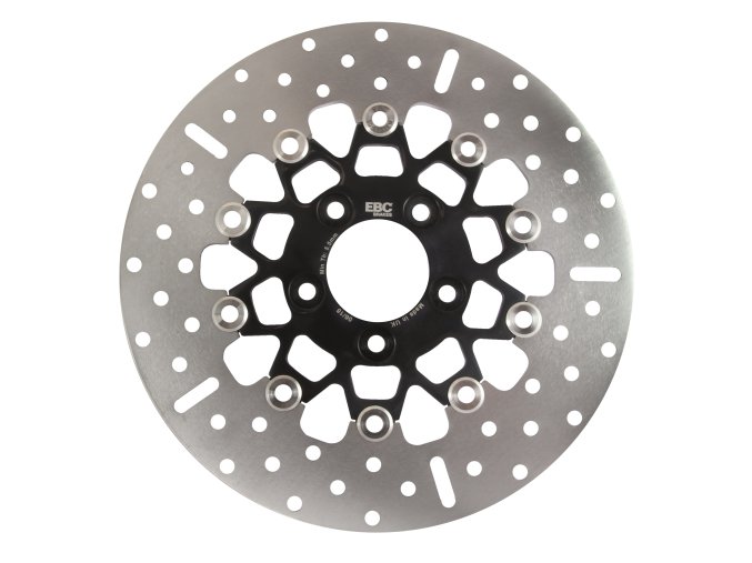 Brzdový kotouč EBC RSD019BLK černá/chrom