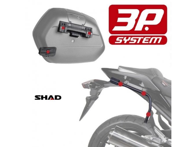 SHAD 3P systém montážní sada pro boční kufry B0BN27IF