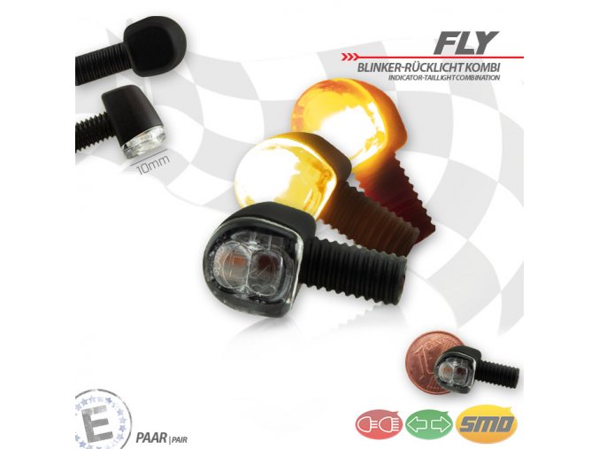 Kombinované led SMD blinkry Fly