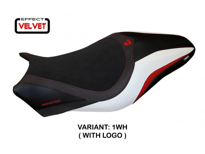 Potah sedla Ducati Monster 821 / 1200 (14-16) Turis velvet model