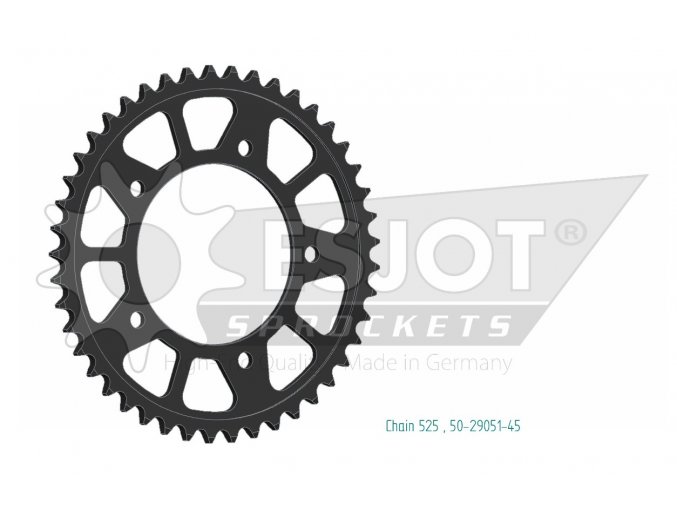 ESJOT 50-29051-45 řetězová rozeta 45 zubů