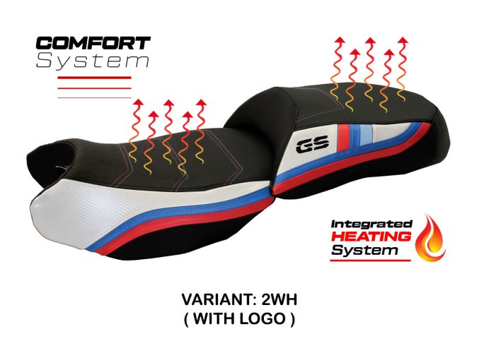 Vyhřívaný potah sedla BMW R 1200 GS (13-18) Heating Comfort Systém