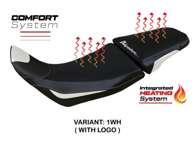Vyhřívaný potah sedla Honda Africa Twin 1100 Adventure Sport (20-26) Heating Comfort
