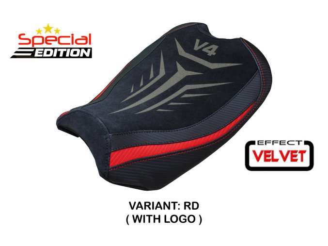 Potah sedla Ducati Panigale V4 (18-24) Special Edition velvet model