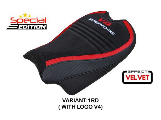 Potah sedla Ducati Streetfighter V4 (20-24) Areion Velvet model