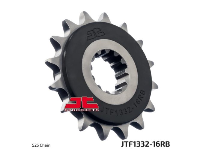 JTF1332-16RB řetězové kolečko přední s integrovanou tlumící gumou