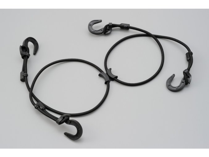cargo fixing band 1000mm x2 black x shaped joint