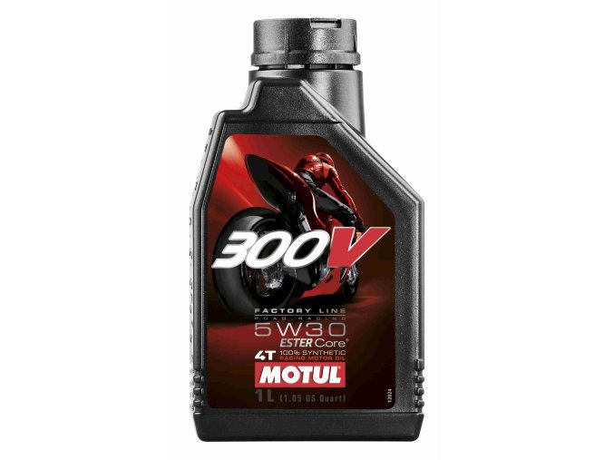 Motul 104108 300V 4T FL Road Racing 5W30 1l