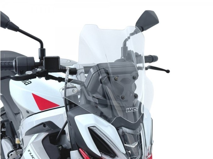 imgi 25 wrs touring transparent windscreen aprilia tuono 457 2025