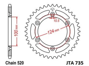 hlinikova retezova rozeta 40 zubu 520 a2ea1b53d4a5c767b3e539f3e7add84a pCrypt
