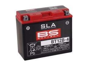 Motocyklová baterie BS-BATTERY BT12B-4 (YT12B-4)