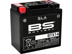 Motocyklová baterie BS-BATTERY BTX14 (YTX14)