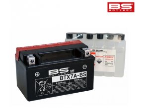 Motocyklová baterie BS-BATTERY BTX7A-BS (YTX7A-BS)