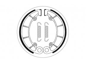 2046 brzdové obložení SBS pro motocykly