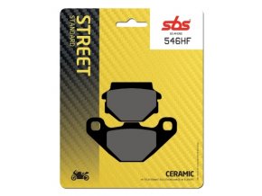 546HF keramické brzdové destičky SBS pro motocykly